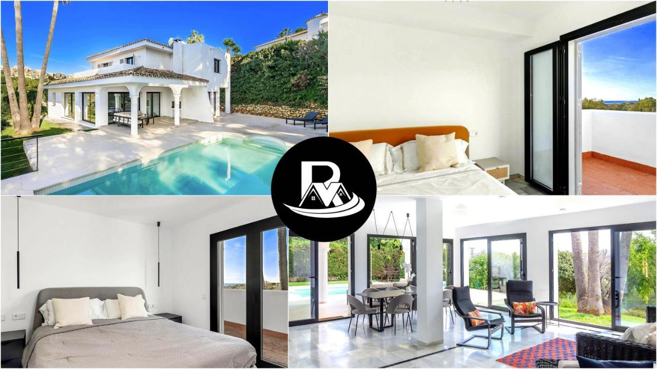 4 Bdrms Charming 3 Palms In Elviria, Sea Views! Vila *